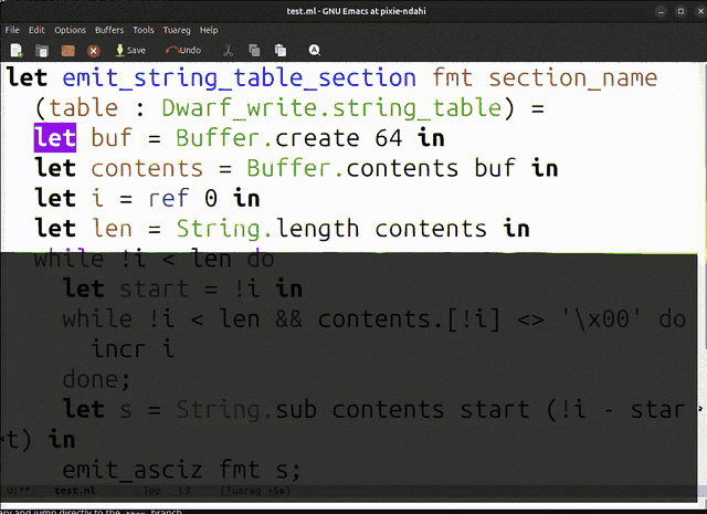 Sequence navigation